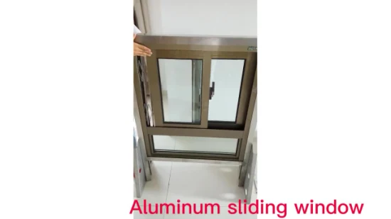 Puerta de ventana corrediza de aluminio a la venta Ventanas corredizas Ventana corrediza de vidrio de aluminio Persiana de aleación de aluminio Columpio de acero inoxidable